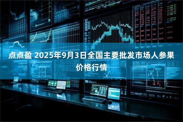 点点盈 2025年9月3日全国主要批发市场人参果价格行情